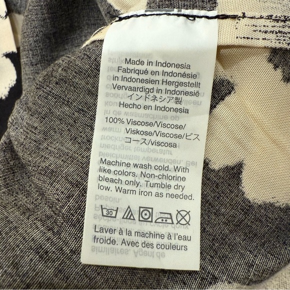 Madewell Women’s Drapey Pull-On Shorts in Ikat Floral Size X-Small - Picture 15 of 15